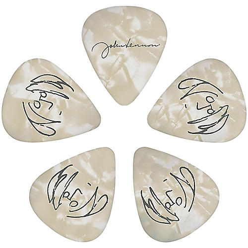 D'Addario John Lennon Signature Guitar Picks 10 Pack