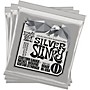 Ernie Ball John Mayer Silver Slinky Nickel Wound Electric Guitar Strings 3 Pack Tin 10.5 - 47