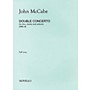 Music Sales John McCabe: Double Concerto For Oboe, Clarinet and Orchestra (Study Score) Music Sales America Series