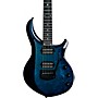 Ernie Ball Music Man John Petrucci BFR Majesty 6 Quilt Top Electric Guitar Blue Ink