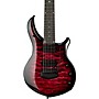 Ernie Ball Music Man John Petrucci BFR Majesty 7 Quilt Top 7-String Electric Guitar Red Nebula M021480
