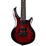 Ernie Ball Music Man John Petrucci BFR Majesty 7 Quilt Top 7-String Electric Guitar Red Nebula M021481