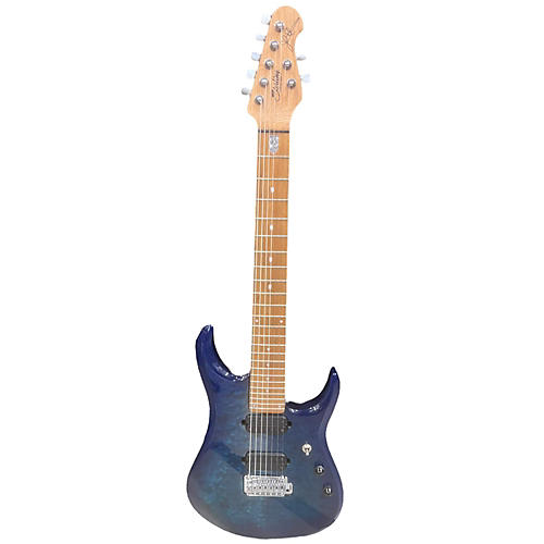 Sterling by Music Man John Petrucci JP157 7 String Solid Body Electric Guitar CERULEAN PARADISE