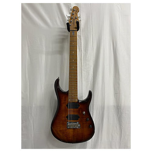 Sterling by Music Man John Petrucci JP157 7 String Solid Body Electric Guitar Island Burst