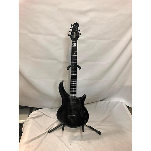 Ernie Ball Music Man John Petrucci Majesty 6 Solid Body Electric Guitar Trans Black