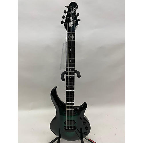 Ernie Ball Music Man John Petrucci Majesty 6 Solid Body Electric Guitar Enchanted Forest Green