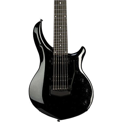 Ernie Ball Music Man John Petrucci Majesty 7 Electric Guitar Black Frosting