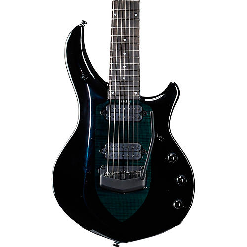 Ernie Ball Music Man John Petrucci Majesty 7-String Electric Guitar Emerald Sky