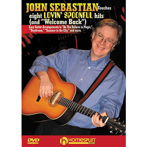John Sebastian Teaches Eight Lovin' Spoonful Hits for Guitar DVD with Tab