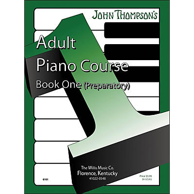 Willis Music John Thompson's Adult Piano Course Book One Preparatory