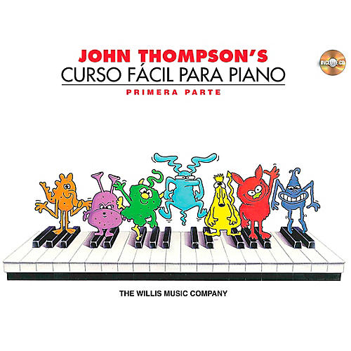 John Thompson's Easiest Piano Course Part 1 (Spanish Edition) Book/CD - Curso Facil Para Piano Primera Part