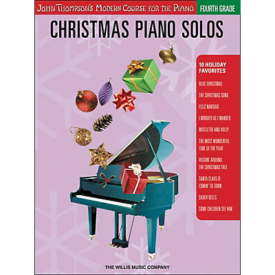 Willis Music John Thompson's Modern Course for Piano - Christmas Piano Solos Fourth Grade
