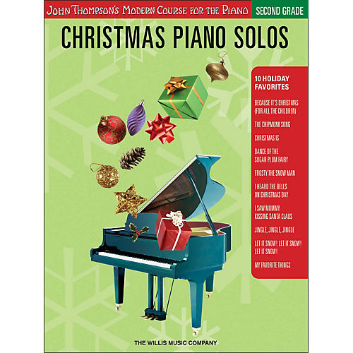 Willis Music John Thompson's Modern Course for Piano - Christmas Piano Solos Second Grade