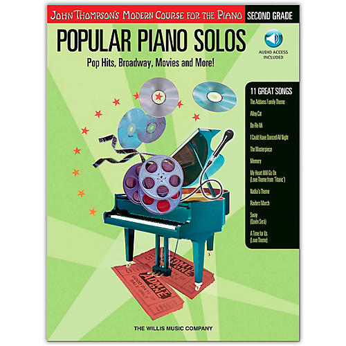 John Thompson's Modern Course for Piano - Popular Piano Solos Grade 2 (Book/Online Audio)