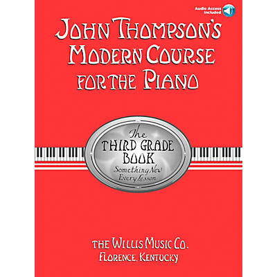 Willis Music John Thompson's Modern Course for Piano Grade 3 Book/Online Audio