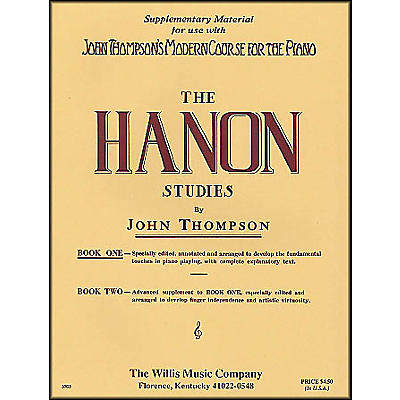 Willis Music John Thompson's Modern Course for The Piano Hanon Studies Book One