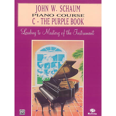 Alfred John W. Schaum Piano Course C The Purple Book C The Purple Book