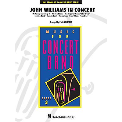 Hal Leonard John Williams in Concert - Young Concert Band Series Level 3 arranged by Paul Lavender