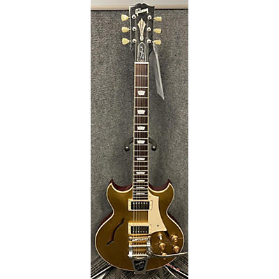 Gibson Johnny A Signature Goldtop Hollow Body Electric Guitar