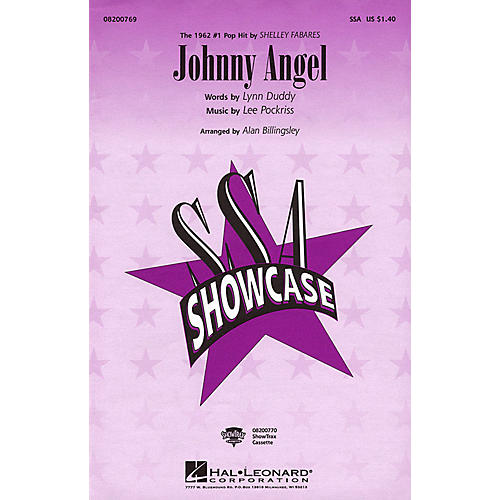 Hal Leonard Johnny Angel SSA by Shelley Fabares arranged by Alan Billingsley