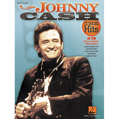 Hal Leonard Johnny Cash - The Hits For Easy Piano