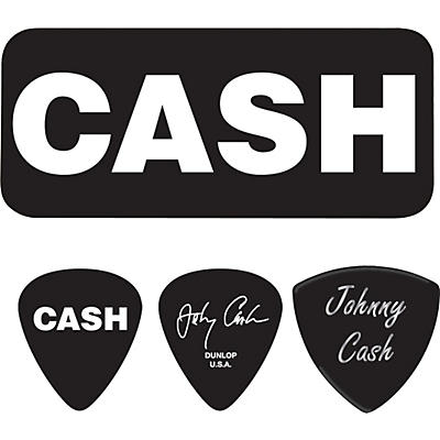 Dunlop Johnny Cash Bold Pick Tin with 6 Picks
