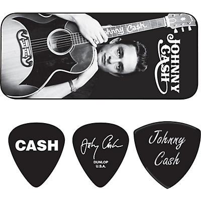 Dunlop Johnny Cash Memphis Pick Tin with 6 Picks