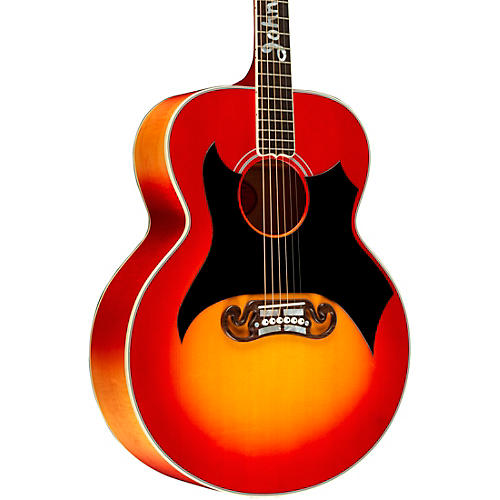 Gibson Johnny Cash SJ-200 Signature Limited-Edition Acoustic Guitar Vintage Cherry Sunburst