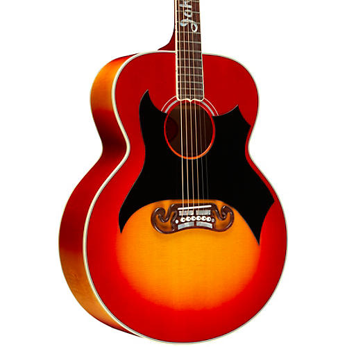Gibson Johnny Cash SJ-200 Signature Limited-Edition Acoustic Guitar Vintage Cherry Sunburst