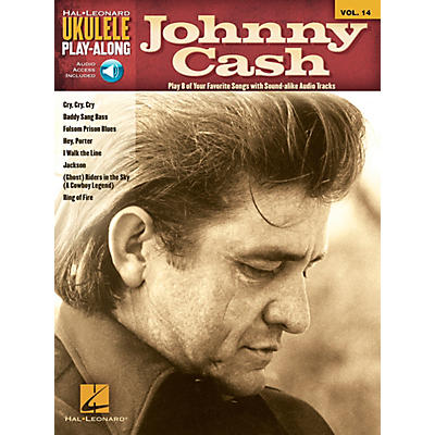 Hal Leonard Johnny Cash Ukulele Play-Along Volume 14 Book/CD