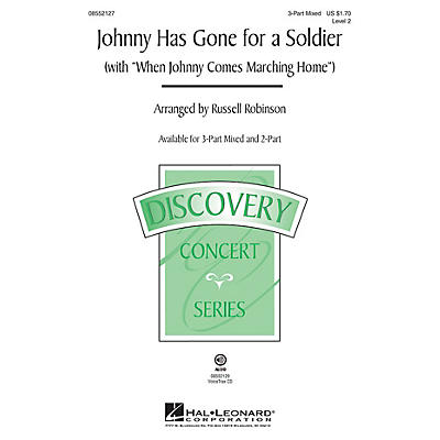 Hal Leonard Johnny Has Gone for a Soldier 2-Part Arranged by Russell Robinson