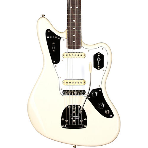 Fender Johnny Marr Jaguar Rosewood Fingerboard Electric Guitar Olympic White