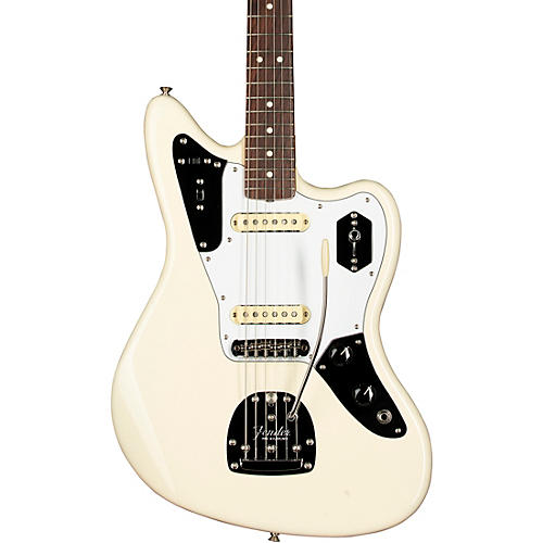 Fender Johnny Marr Jaguar Rosewood Fingerboard Electric Guitar Olympic White