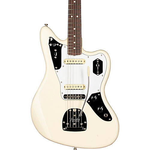 Fender Johnny Marr Jaguar Rosewood Fingerboard Electric Guitar Olympic White