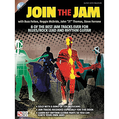 Cherry Lane Join The Jam - 8 Of The Best Backing Tracks Ever For Blues And Rock Guitar (Book/CD)