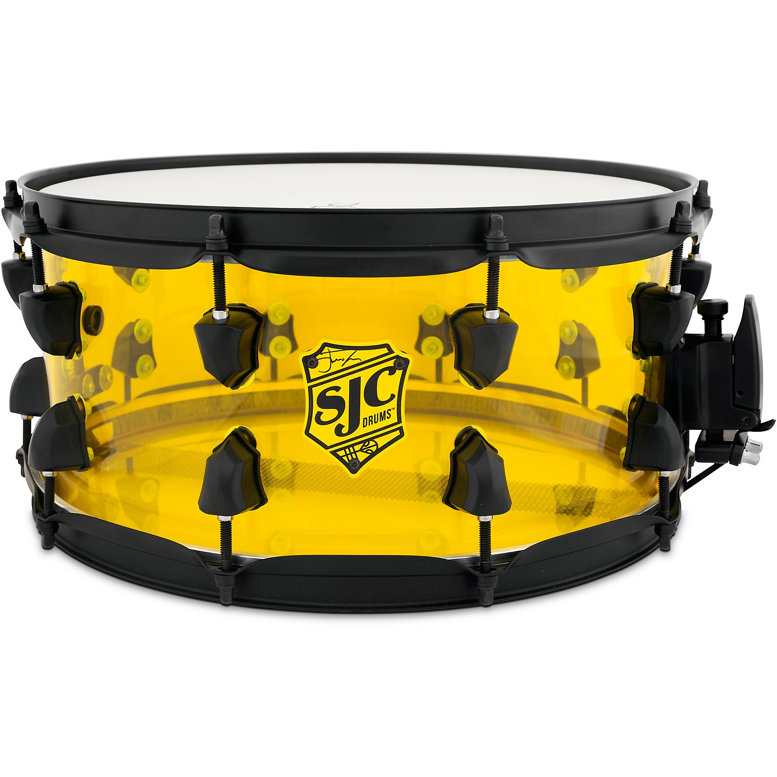 SJC Drums Josh Dun Acrylic Crowd Snare Drum 14 x 6.5 in. Musician's