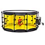 SJC Drums Josh Dun Torch Snare Drum 14 x 6.5 in. Yellow Acrylic