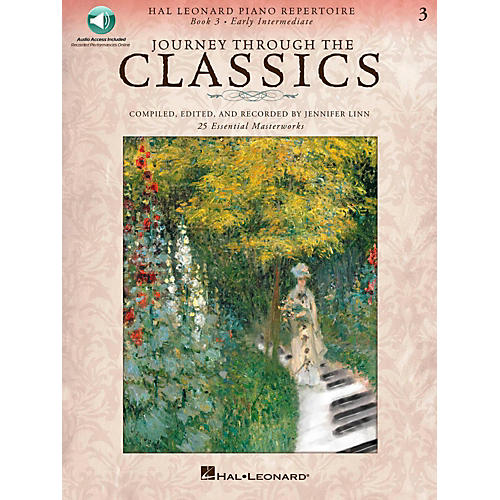 Hal Leonard Journey Through The Classics - Book 3 Early Intermediate Book/Online Audio