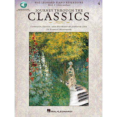 Hal Leonard Journey Through The Classics - Book 4 Intermediate Book/Online Audio