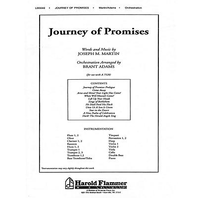 Shawnee Press Journey of Promises (Orchestration/Conductor's Score) Score & Parts composed by Joseph M. Martin