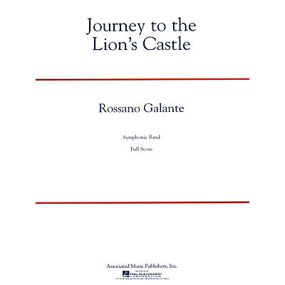 G. Schirmer Journey to the Lion's Castle Concert Band Level 5 Composed by Rossano Galante