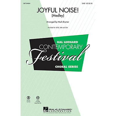 Hal Leonard Joyful Noise (Medley) SAB arranged by Mark Brymer