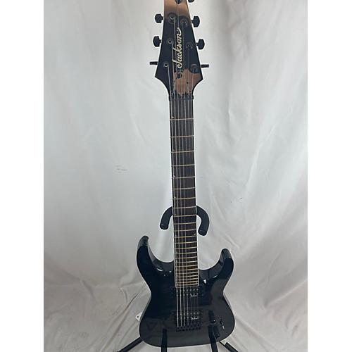 Jackson Js22Q-7 Solid Body Electric Guitar Trans Black