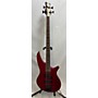 Used Jackson Js23 Spectra Electric Bass Guitar Red Stain