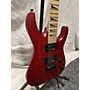 Used Jackson Js24 Dinky Solid Body Electric Guitar Trans Red