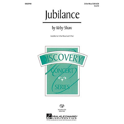 Hal Leonard Jubilance 2-Part Composed by Kirby Shaw