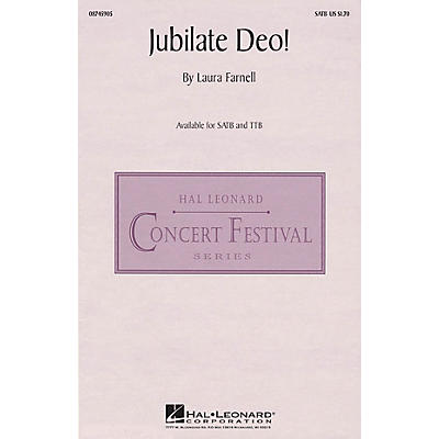 Hal Leonard Jubilate Deo! SATB composed by Laura Farnell