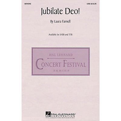 Hal Leonard Jubilate Deo! TTB Composed by Laura Farnell