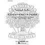 G. Schirmer Judah's Song of Praise SATB composed by Samuel Adler