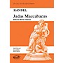 Novello Judas Maccabaeus SATB Score Composed by Georg Friedrich Händel